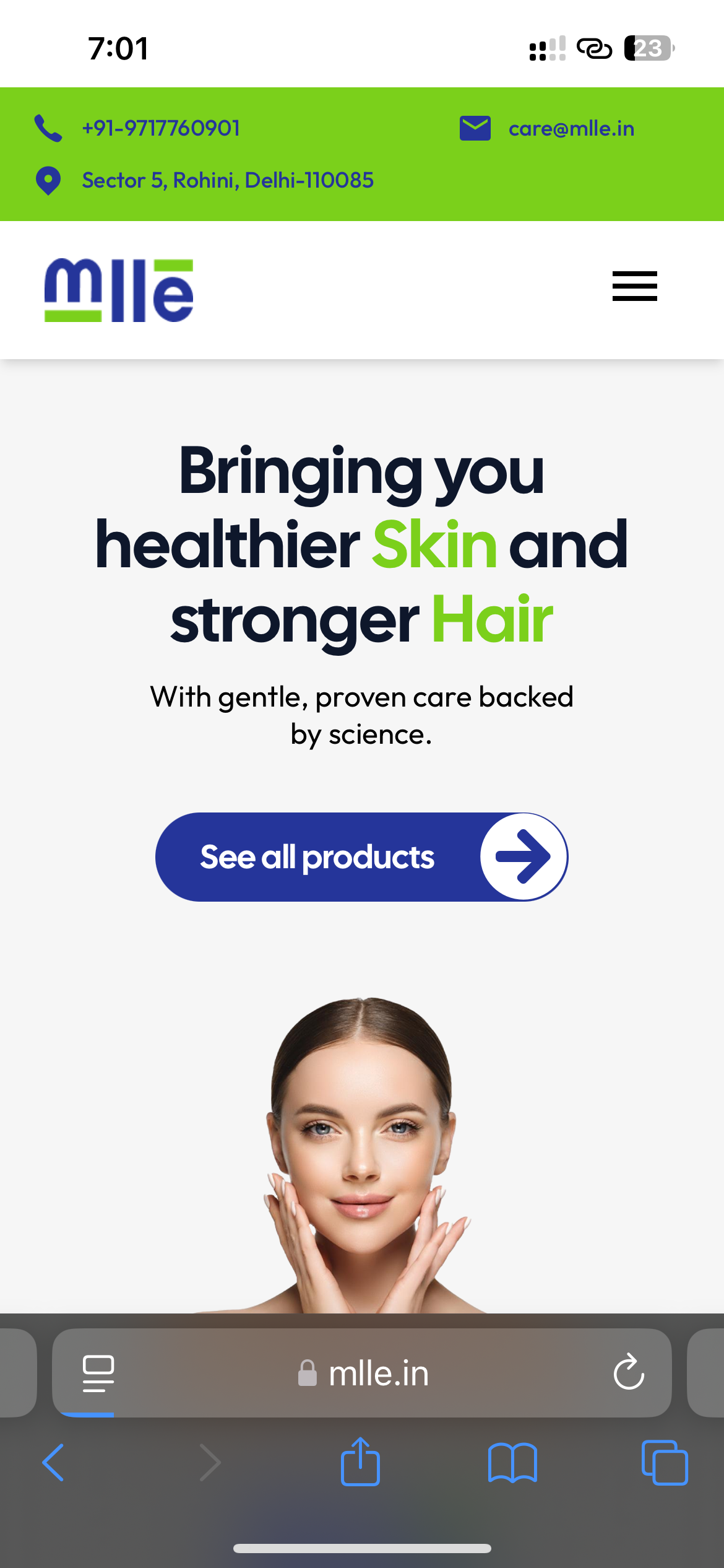 Beauty in Every Pixel: MLLE Website Revamp